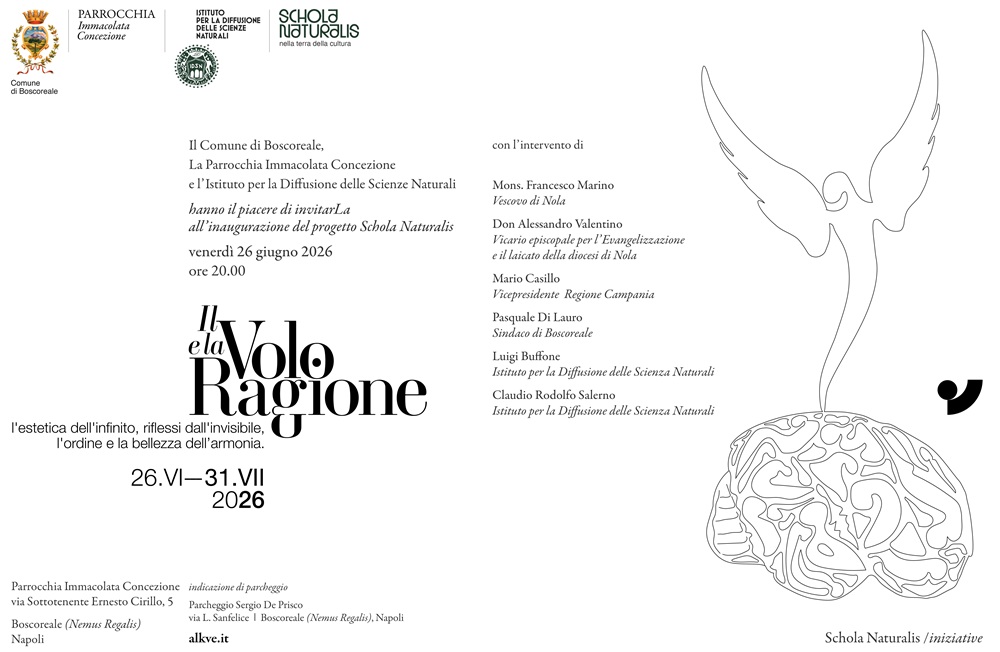 boscoreale schola naturalis 8216il volo e la ragione8217 arte scienza filosofia e spiritualit224 da Anteprima24.it boscoreale schola naturalis 8216il volo e la ragione8217 arte scienza filosofia e spiritualit224