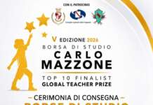 Il 15 giugno a Benevento la cerimonia di consegna della V Edizione della Borsa di Studio “Carlo Mazzone Global Teacher Prize”