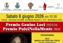 Rosalia Porcaro a Sant’Arpino per i premi ‘Pulcinellamente’ e ‘Genius Loci’