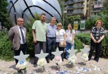 Scoperta la quinta stella in memoria di Rosario De Felice alla rotonda