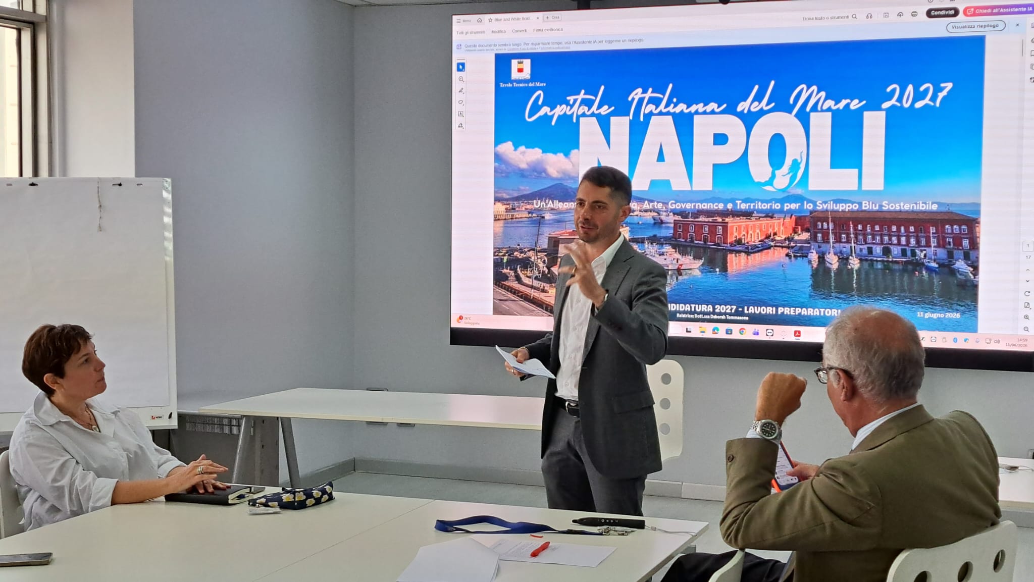 Napoli si candida a Capitale del Mare 2027: la proposta del Tavolo Tecnico del Mare Napoli si candida a Capitale del Mare 2027: la proposta del Tavolo Tecnico del Mare
