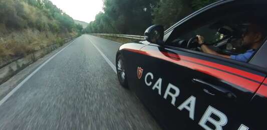 Traffico in tilt per il temporale, donna incinta scortata dai Carabinieri in ospedale Carabinieri
