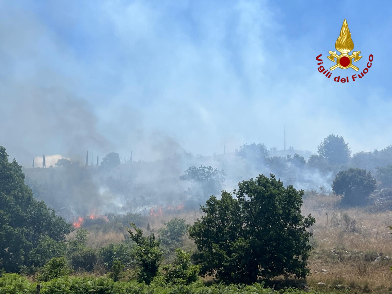 caserta vecchia incendio di vegetazione supporto dai vigili del fuoco irpini da Anteprima24.it caserta vecchia incendio di vegetazione supporto dai vigili del fuoco irpini