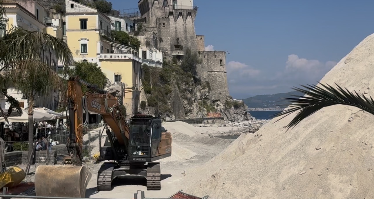 cetara sbloccati i lavori del ripascimento da Anteprima24.it cetara sbloccati i lavori del ripascimento