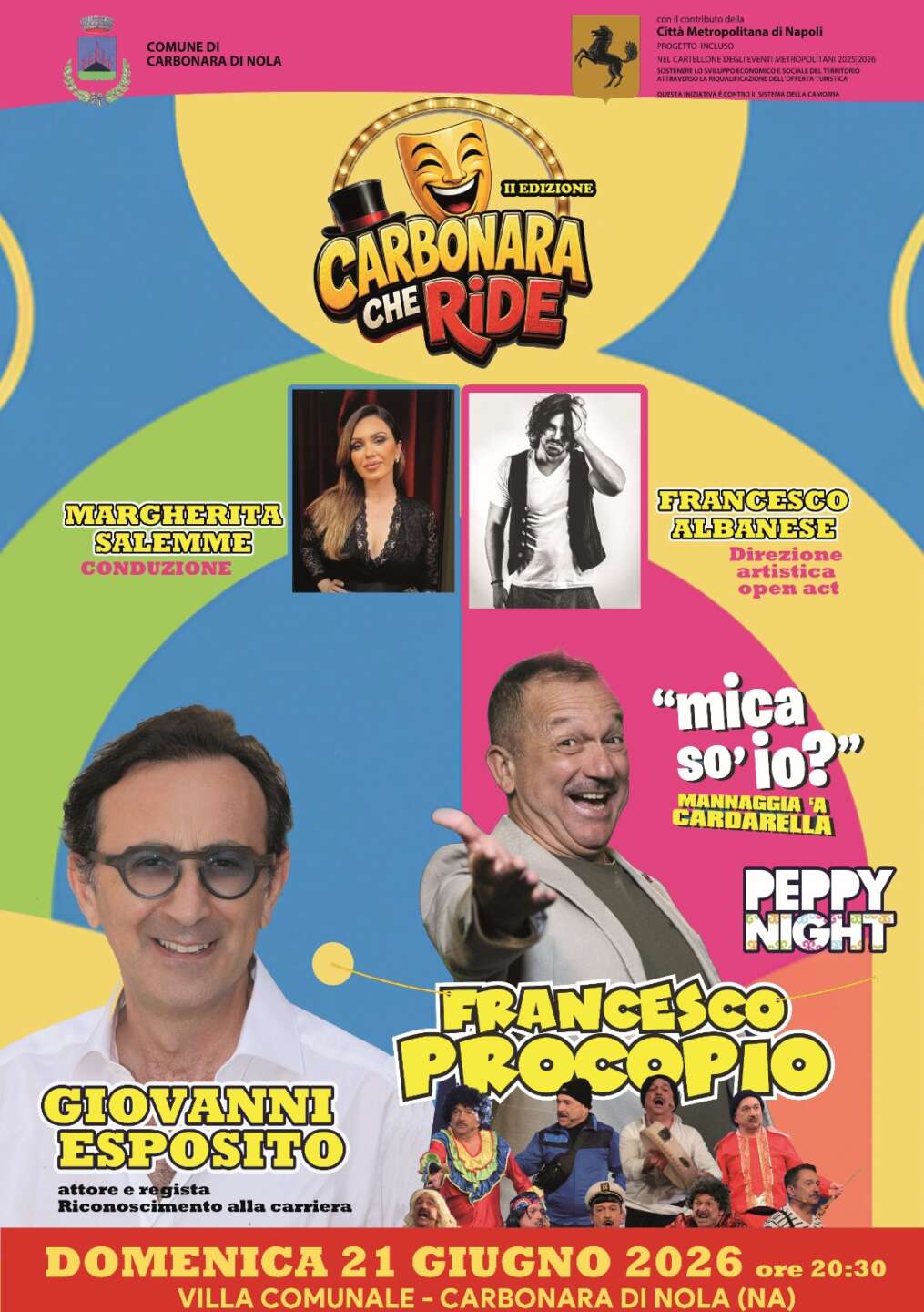 carbonara che ride la villa comunale diventa il salotto della comicit224 nolana da Anteprima24.it carbonara che ride la villa comunale diventa il salotto della comicit224 nolana