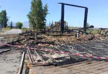 FOTO/ Parco Archeologico Naturalistico di Longola colpito da un incendio