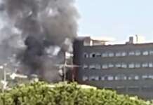 Fiamme all’ospedale del Mare di Napoli, evacuati alcuni reparti