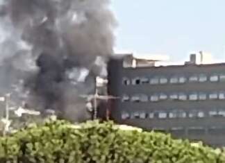 Fiamme all’ospedale del Mare di Napoli, evacuati alcuni reparti