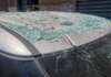 Salerno, tragedia sfiorata: cade infisso su un’auto