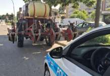 Blitz della Polizia Municipale: autocarri e trattori nel mirino