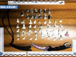 Coltello e droga, minore arrestato dalla polizia