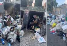 Napoli, tensioni sulla raccolta rifiuti a Pianura: incendiati i cassonetti