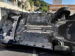 Napoli, Suv si ribalta in via Orazio: due feriti, residenti chiedono interventi Incidente in via Orazio, Napoli