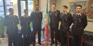 L’Arma investe sull’Irpinia: cinque nuovi marescialli e due medaglie d’oro