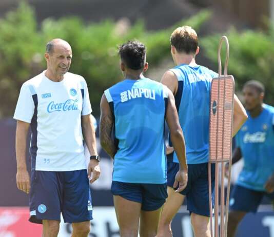 Napoli, Allegri difende Lucca e chiarisce su De Bruyne: “Solo un’incomprensione”