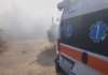FOTO/ Eboli, incendio in un casolare: tre intossicati