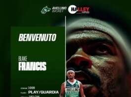 Blake Francis ancora in biancoverde: arriva l’annuncio del club