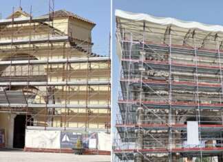 Arco di Traiano e Santa Sofia tra le impalcature: turisti delusi ma Benevento promossa Benevento, Arco di Traiano e Santa Sofia con impalcatura