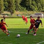 Benevento-Roma Primavera, le foto dell'amichevole di Cascia