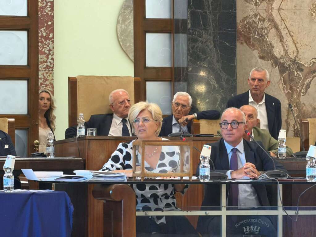 Consiglio comunale di Salerno, prima seduta 