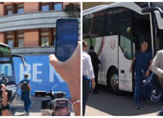 VIDEO/ Allegri arriva a Dimaro, i tifosi lo aspettano ma lui non si ferma
