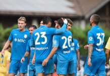 Napoli, segnali positivi da Dimaro: 2-0 alla Carrarese con Hojlund e Giovane