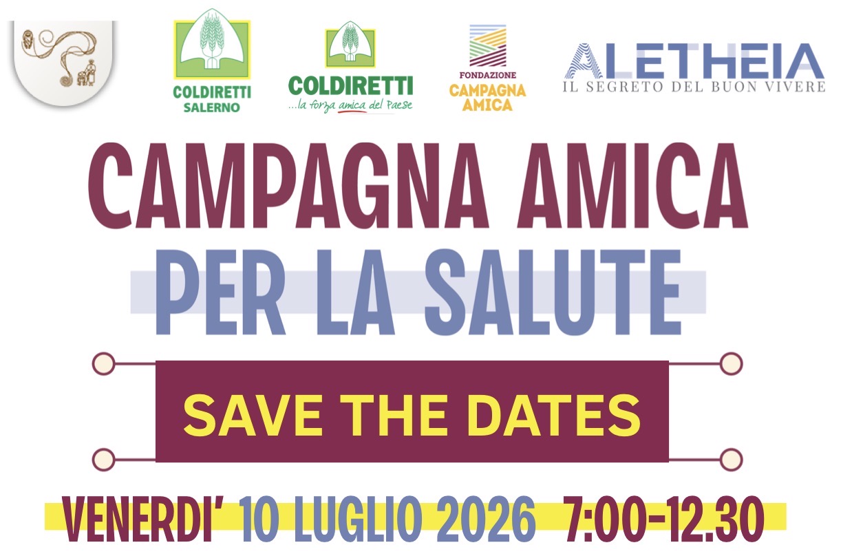 campagna amica per la salute arriva al ruggi d8217aragona primo appuntamento venerd236 10 luglio da Anteprima24.it campagna amica per la salute arriva al ruggi d8217aragona primo appuntamento venerd236 10 luglio