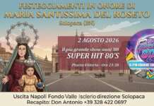 Solopaca, il 2 agosto torna la Festa di Maria Santissima del Roseto: in piazza il grande show dedicato agli anni ’80