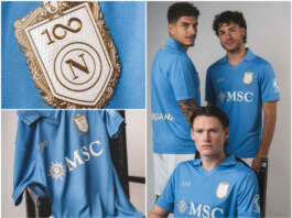 Napoli, ecco la maglia del Centenario: il Corsiero del Sole torna simbolo del club