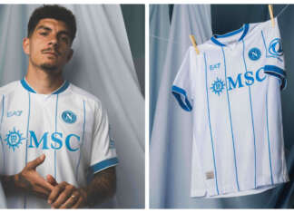 Napoli, presentata la seconda maglia 2026/27: il tributo all’Argentina e a Maradona