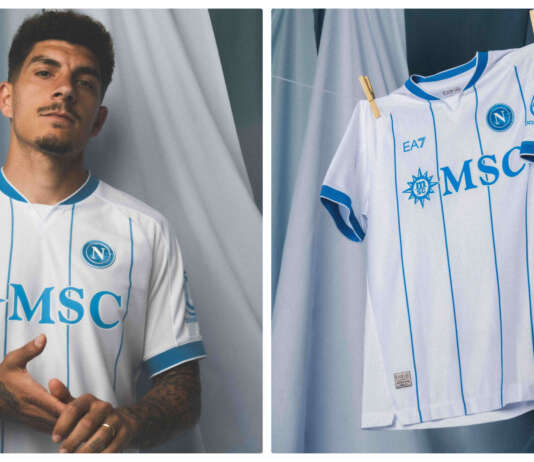 Napoli, presentata la seconda maglia 2026/27: il tributo all’Argentina e a Maradona