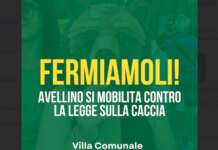 “Fermiamoli”, Avellino si mobilita contro la caccia: l’appello