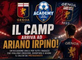 Il Genoa punta sui giovani: ad Ariano Irpino il camp ufficiale del club