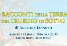 Al Grand Hotel Telese Terme la presentazione de I racconti della Terra del ciliegio di sotto di Angelina Iannotti