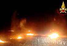 Maltempo e incendi in Puglia: in supporto Vigili del Fuoco irpini