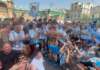 Spagna-Argentina, Napoli è con l’Albiceleste: clima da finale in piazza Dante