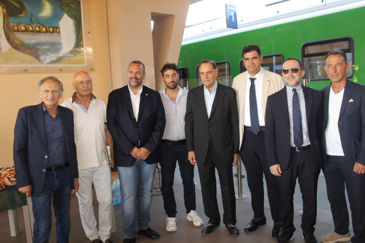 Sopralluogo politici ferrovia Valle Caudina