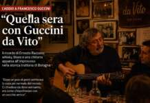 “Quella sera con Guccini”: il ricordo di Ernesto Razzano, tra musica, whisky e racconti