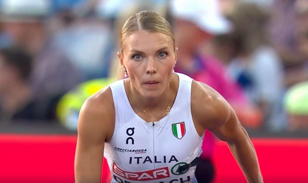 Dariya Derkach, oro salto triplo europei 2026