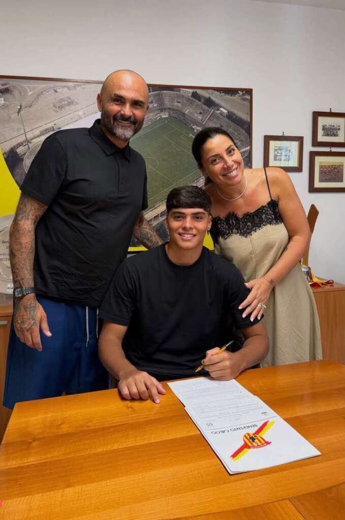 Diego Biancolino, firma Primavera Benevento
