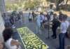 Comitato Salute e Vita, protesta sotto il Comune di Salerno
