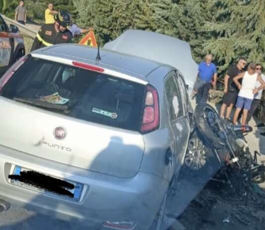 Paduli, buone notizie per il centauro ferito sulla 90 bis: superata la fase più critica