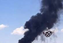 Maxi incendio a Camporeale: fiamme in un deposito di autodemolizioni