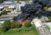 Incendio ad Airola, in corso intervento dell’Arpa Campania