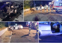 Tragedia nella notte a Benevento, due morti in un violento frontale