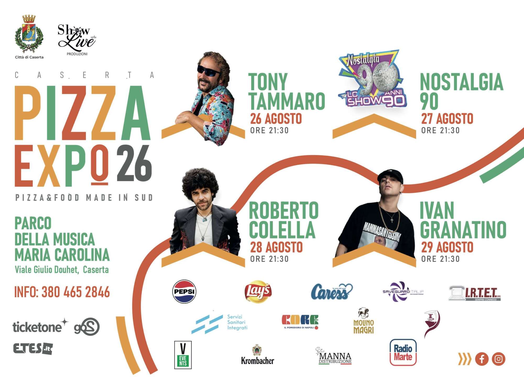 caserta pizza expo 2026 due volti di temptation island e quattro serate di gusto e spettacolo da Anteprima24.it caserta pizza expo 2026 due volti di temptation island e quattro serate di gusto e spettacolo