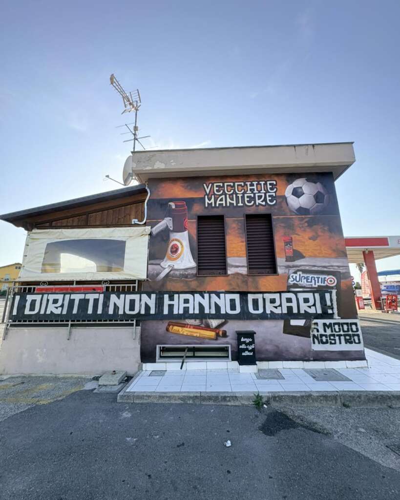 Striscio Curva Sud, disagi ingresso al Ciro Vigorito