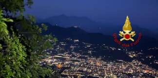 Paura sul Monte Finestra: diciannovenne disperso, salvato dai Vigili del Fuoco