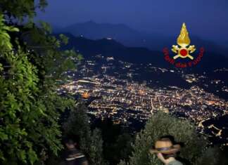 Paura sul Monte Finestra: diciannovenne disperso, salvato dai Vigili del Fuoco