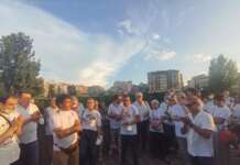 FOTO/ Flash mob per la tutela del Calore, le associazioni: “Chiediamo trasparenza”